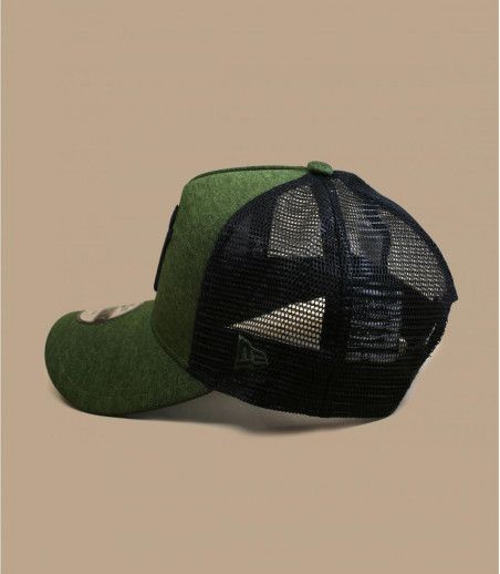 black green NY trucker